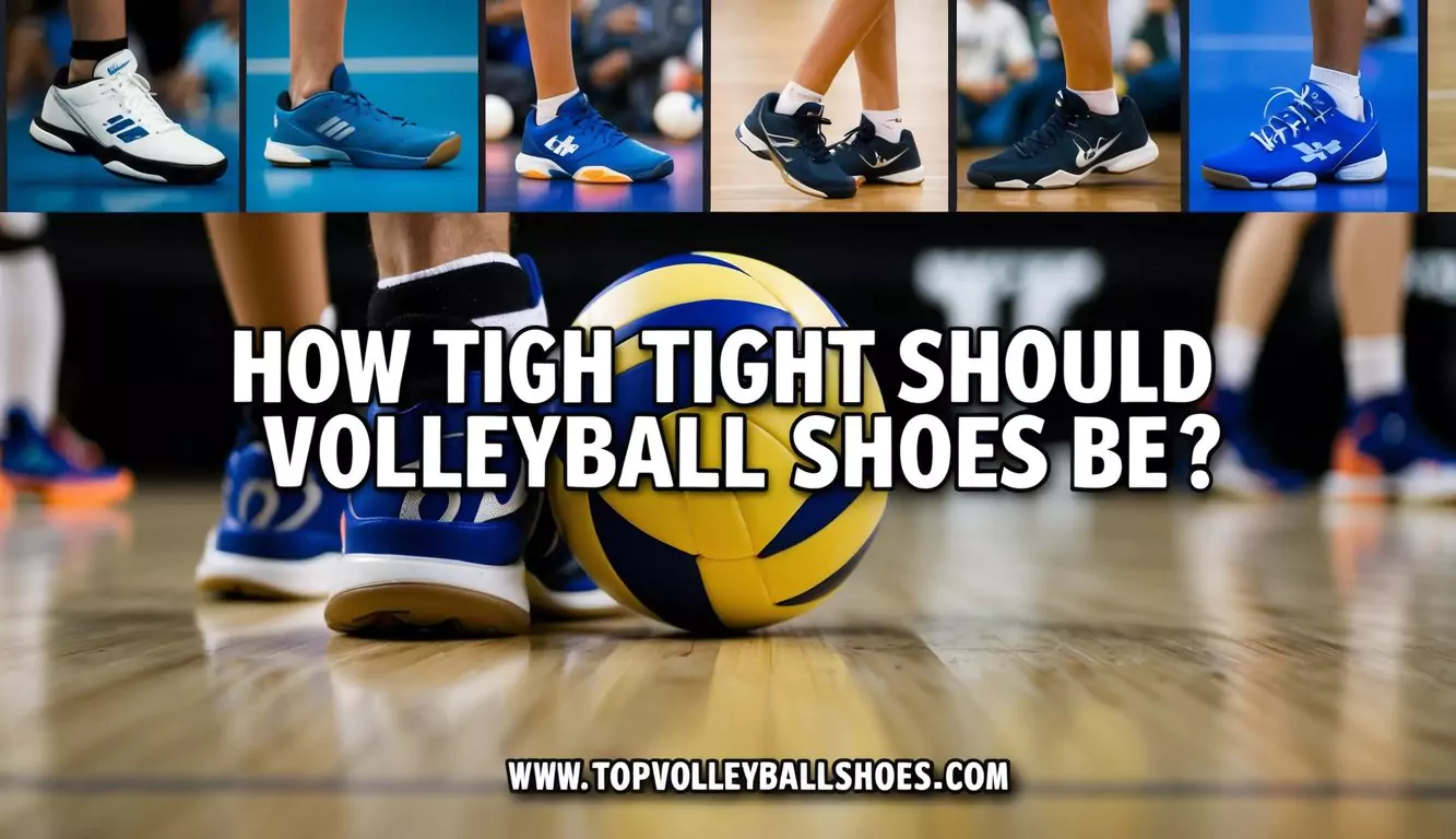 How Tight Should Volleyball Shoes Be