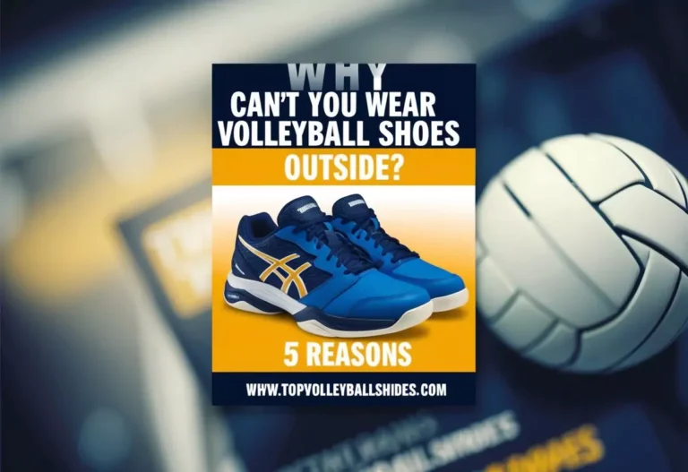 Why Can't You Wear Volleyball Shoes Outside