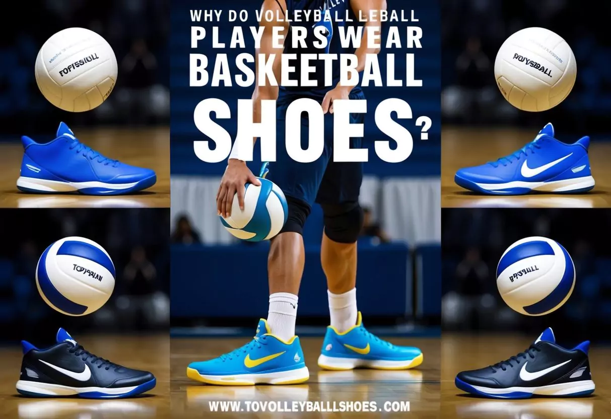 Why Do Volleyball Players Wear Basketball Shoes